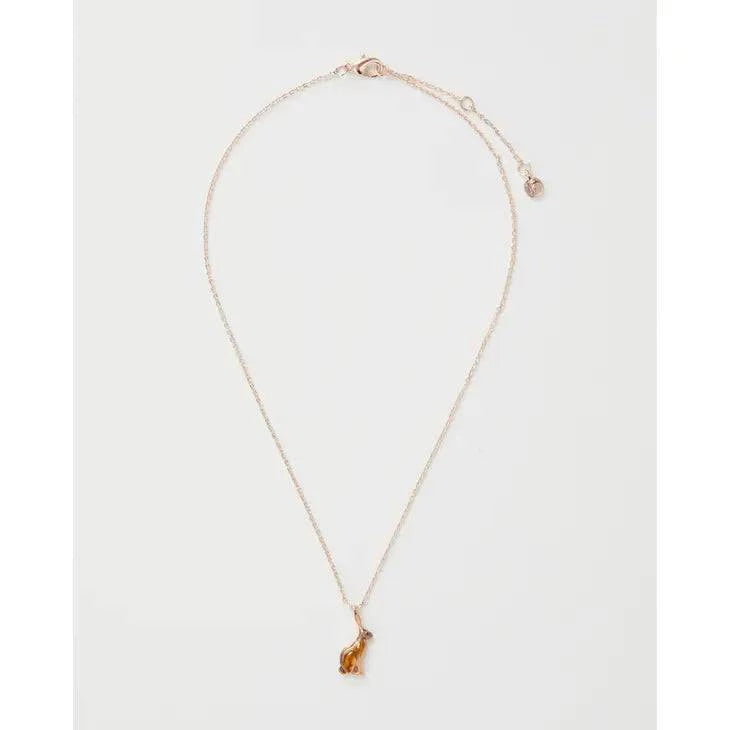 Hare Short Necklace - Out of the Blue