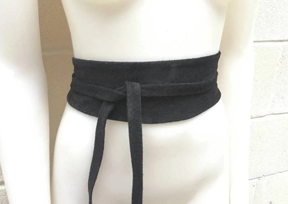 Suede Wrap Belts - Out of the Blue
