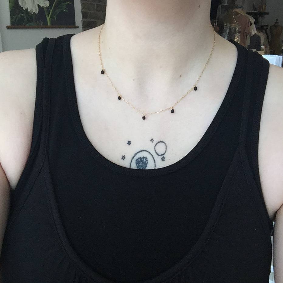 FIVE GRACES NECKLACE - Out of the Blue