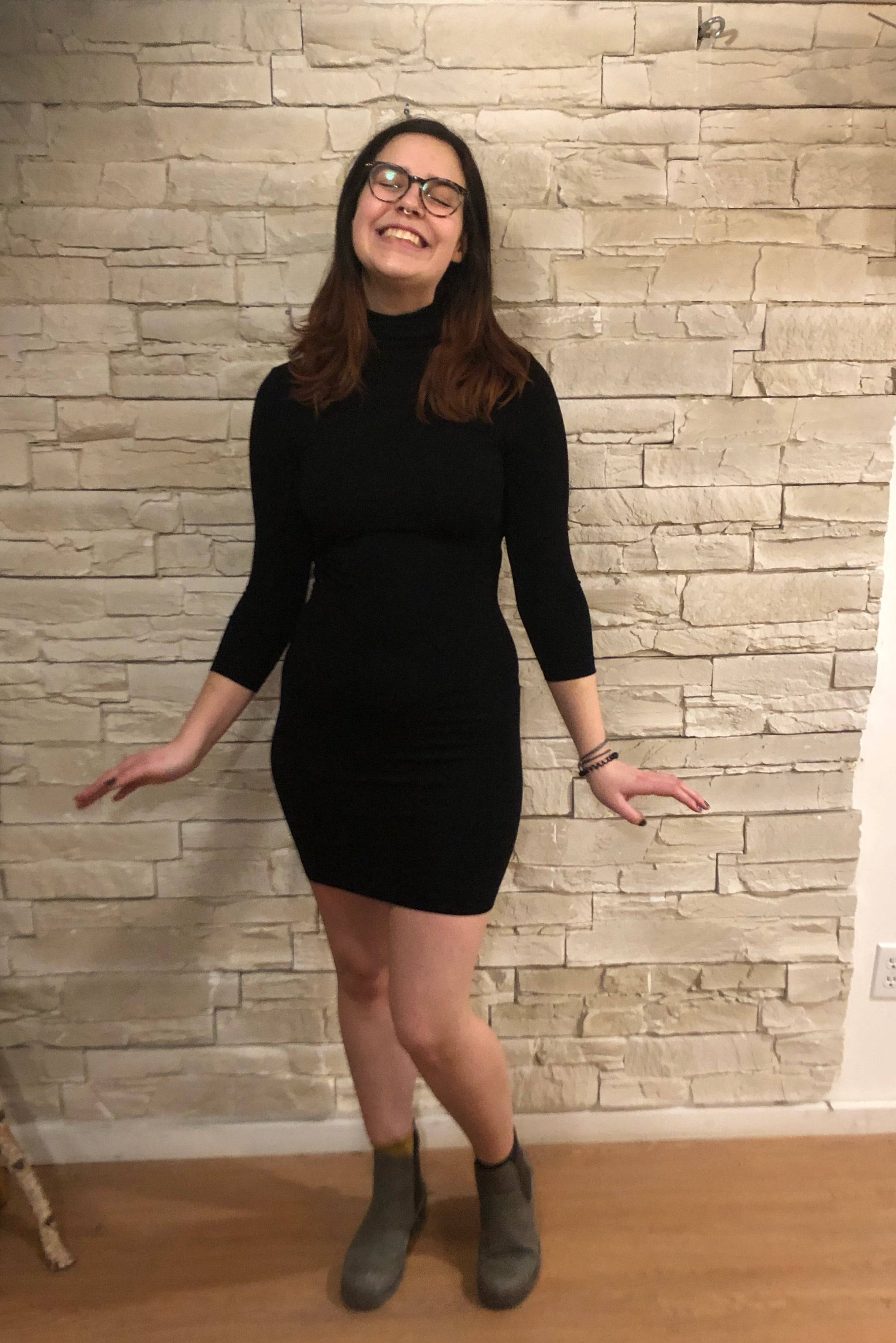 DRESS BAMBOO TURTLENECK - Out of the Blue