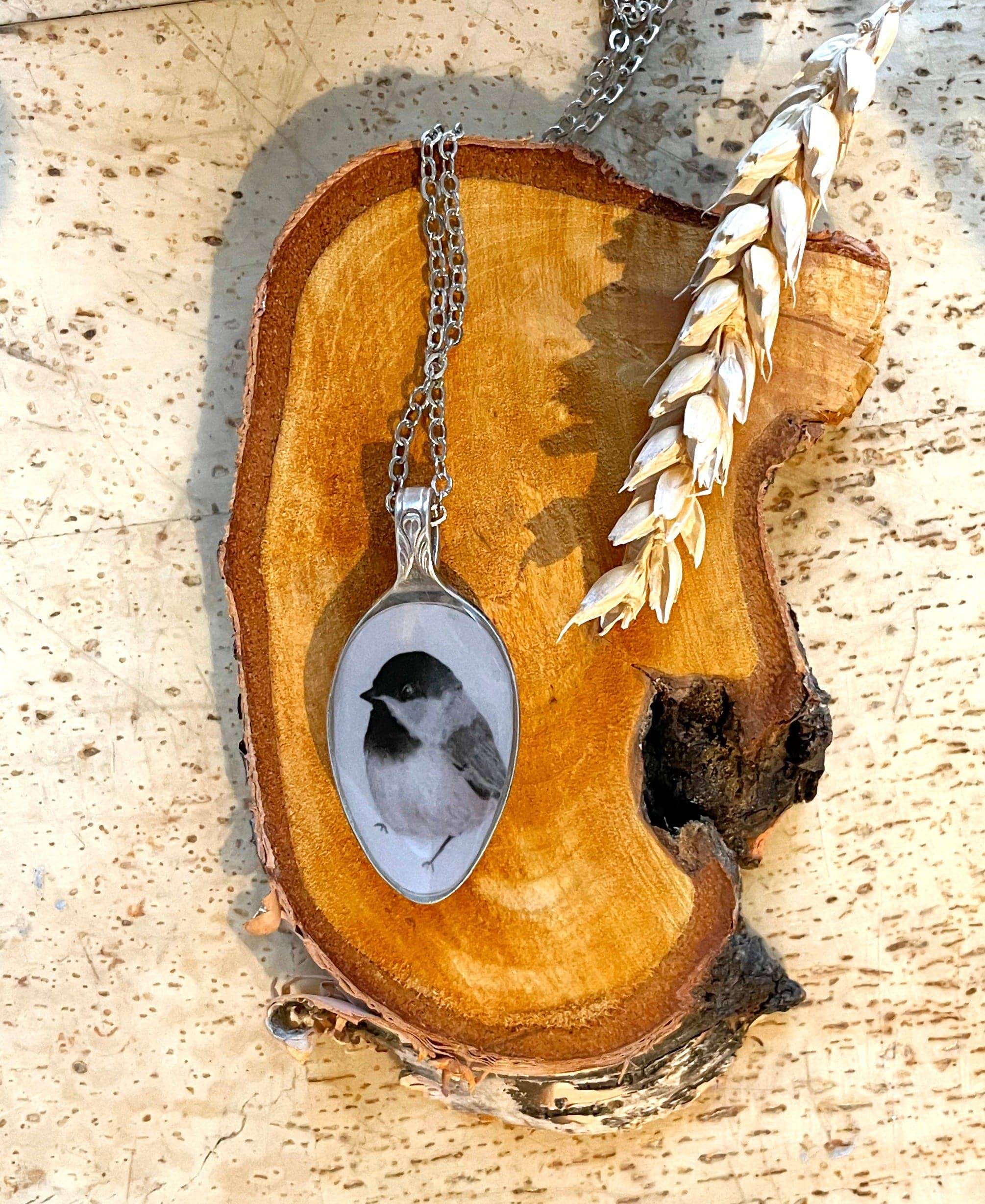 PRAIRIE CHICKADEE NECKLACE - Out of the Blue