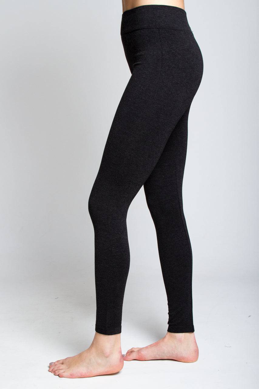 HEATHERED BAMBOO LEGGING - Out of the Blue