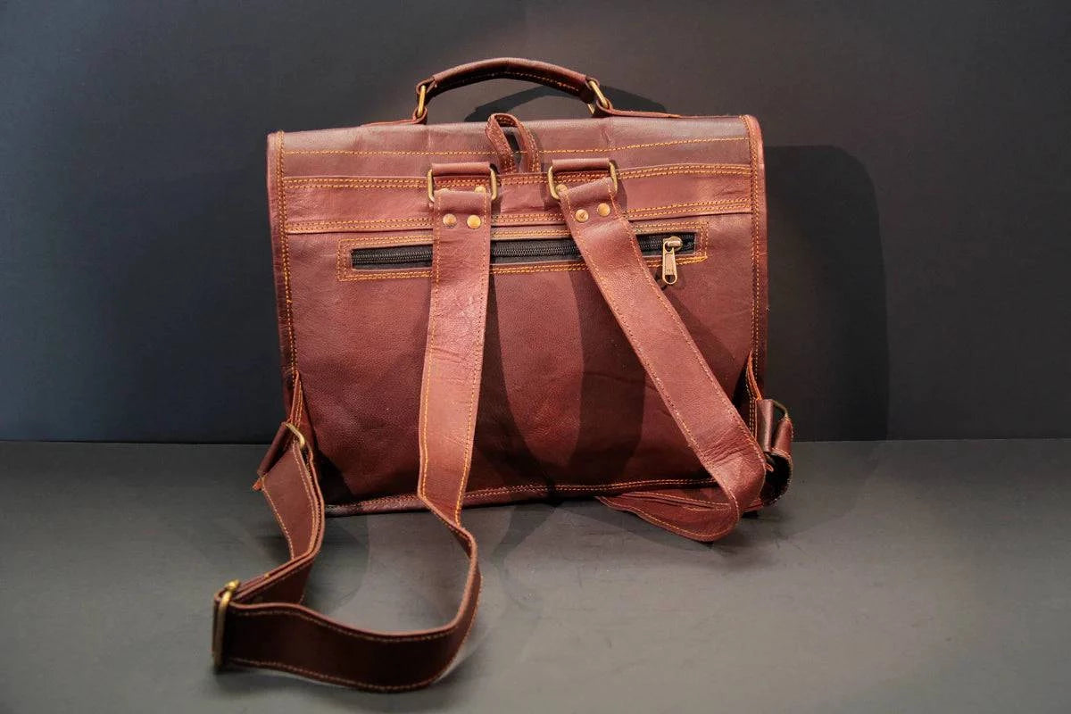 13" CONVERTIBLE SATCHEL - Out of the Blue