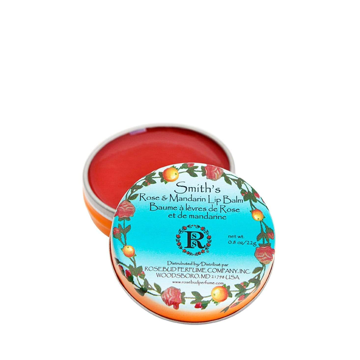 ROSE & MANDARIN LIP BALM TIN - Out of the Blue