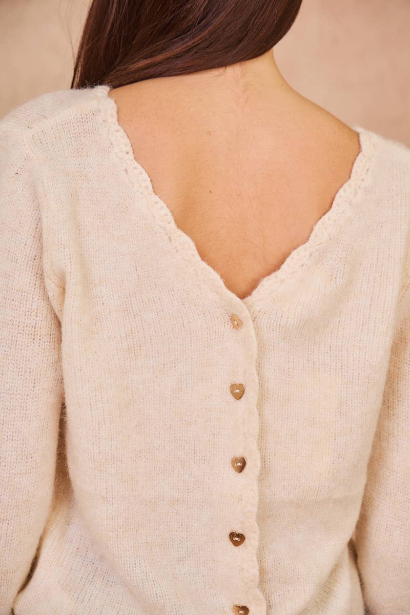 MARION Soft Reversible Cardigan - Out of the Blue