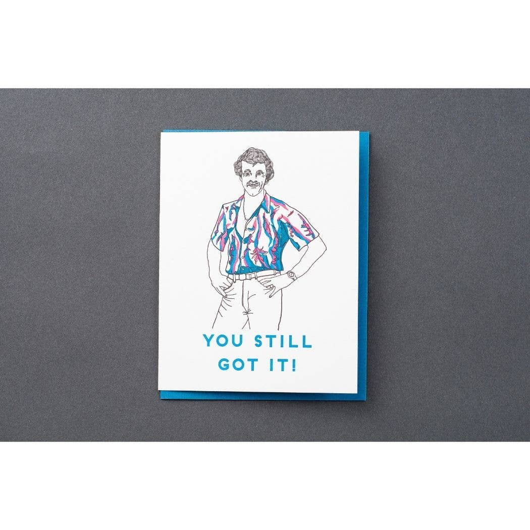 You Still Got It Guy Throwback Card - Out of the Blue