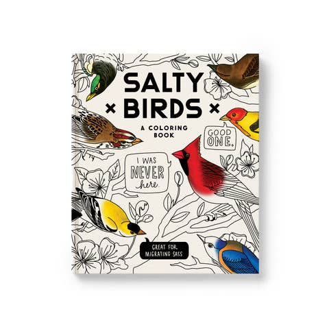 Salty Birds Coloring Book
