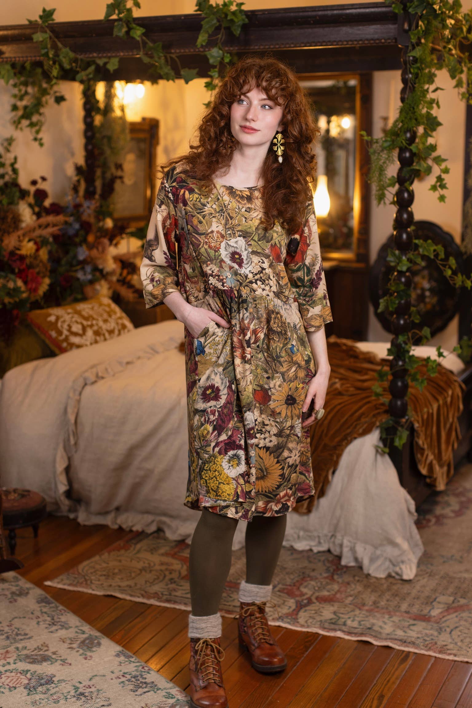 Golden Hour Artist Dress