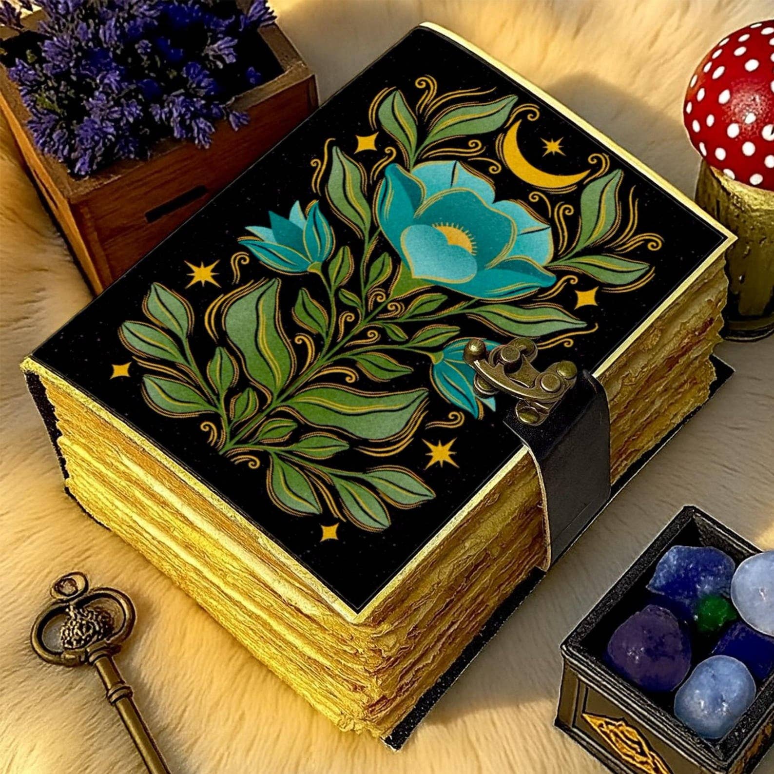 Hand- Made Leather Journals-Fauna