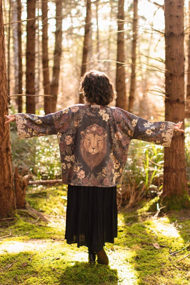 Lionheart Fleece Cottage Cardigan