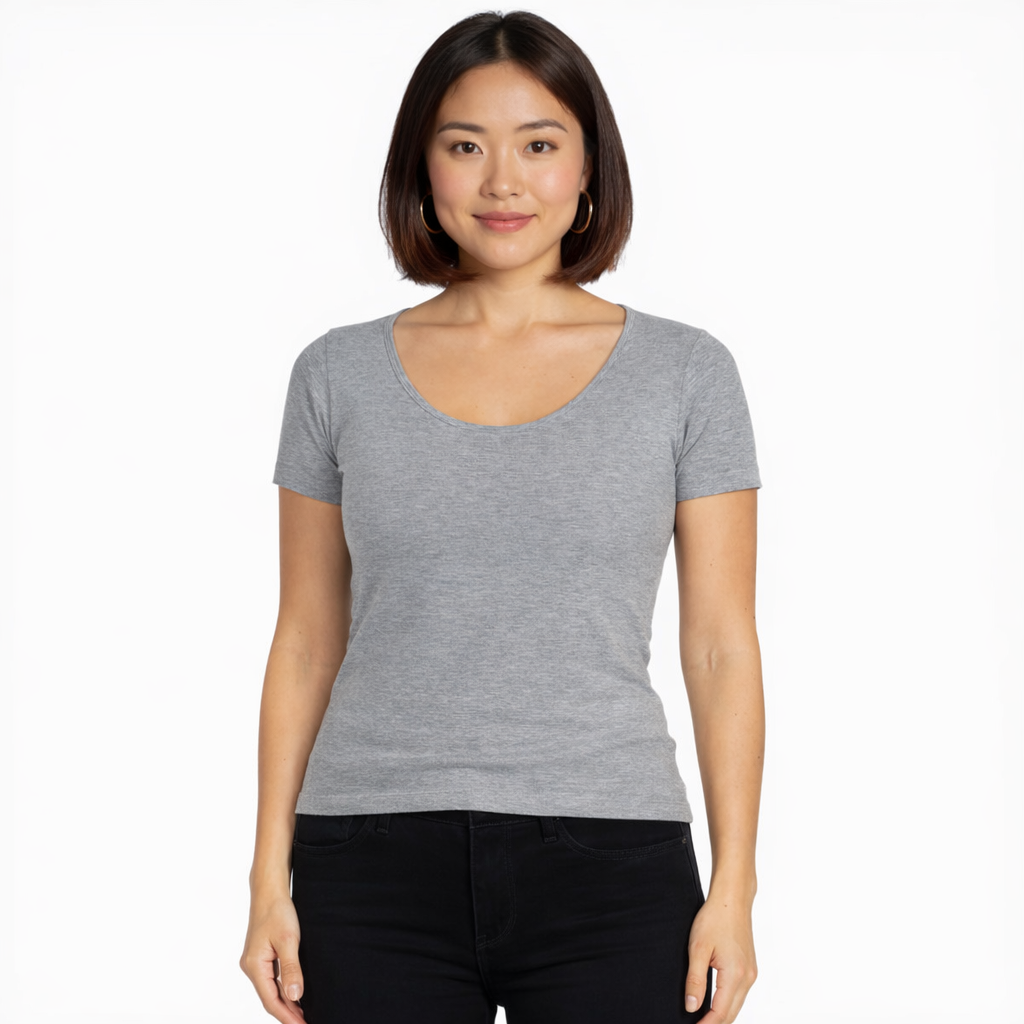 Bamboo Short Sleeve Top - Out of the Blue