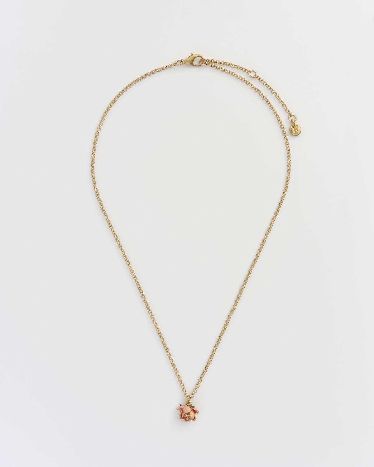 Rose Bud Necklace