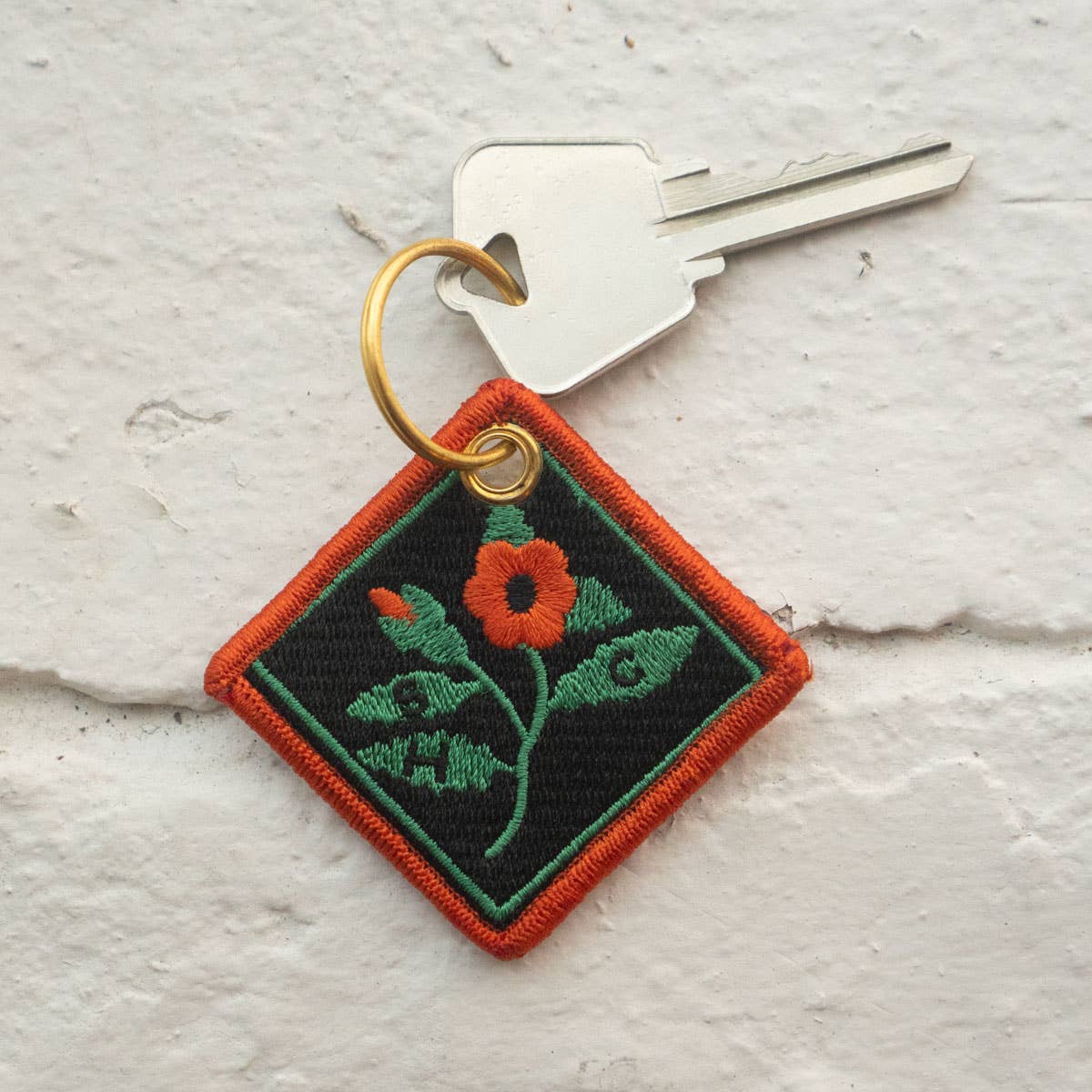 SHC Bloom - Embroidered Keychain