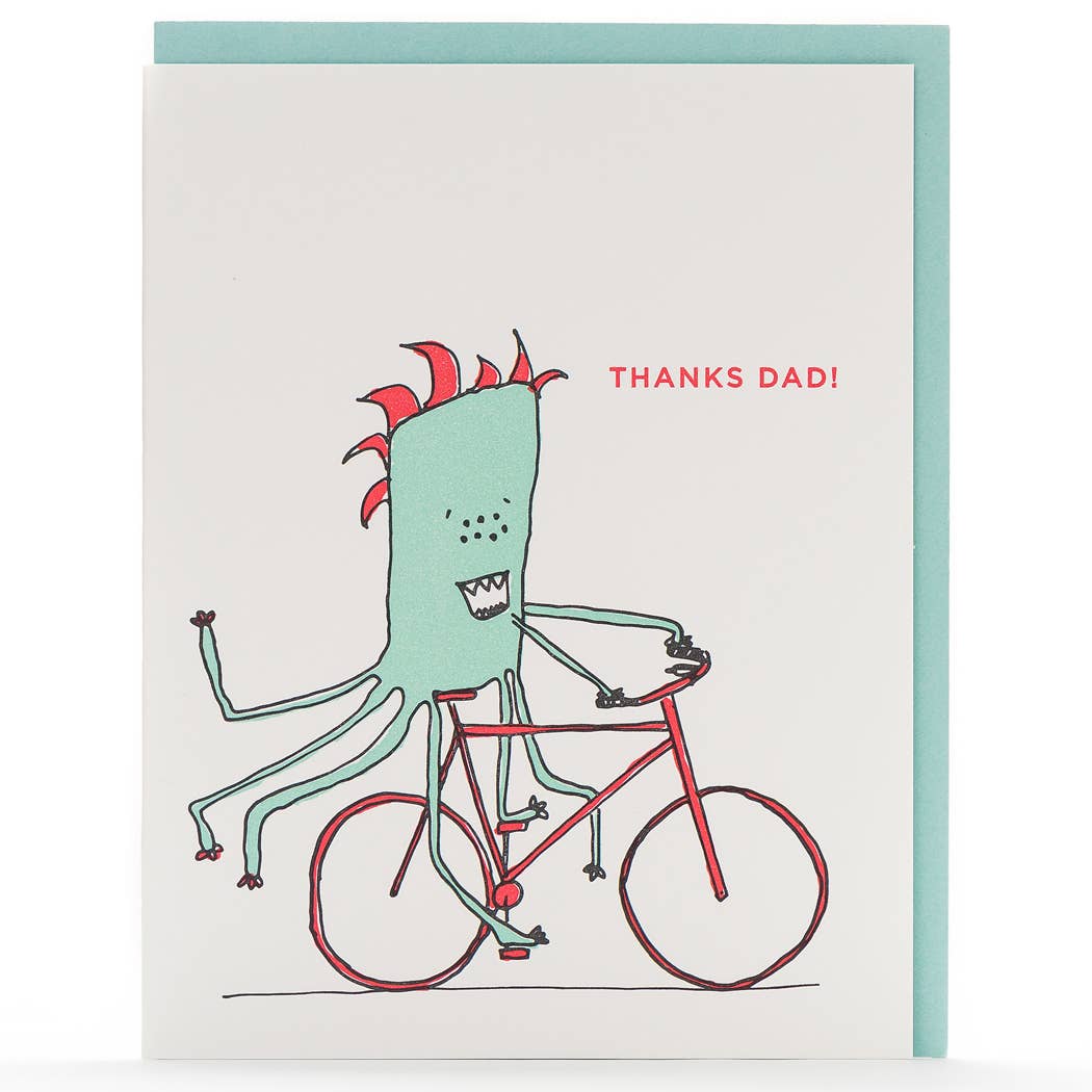 Father's Day Monster Card - Out of the Blue