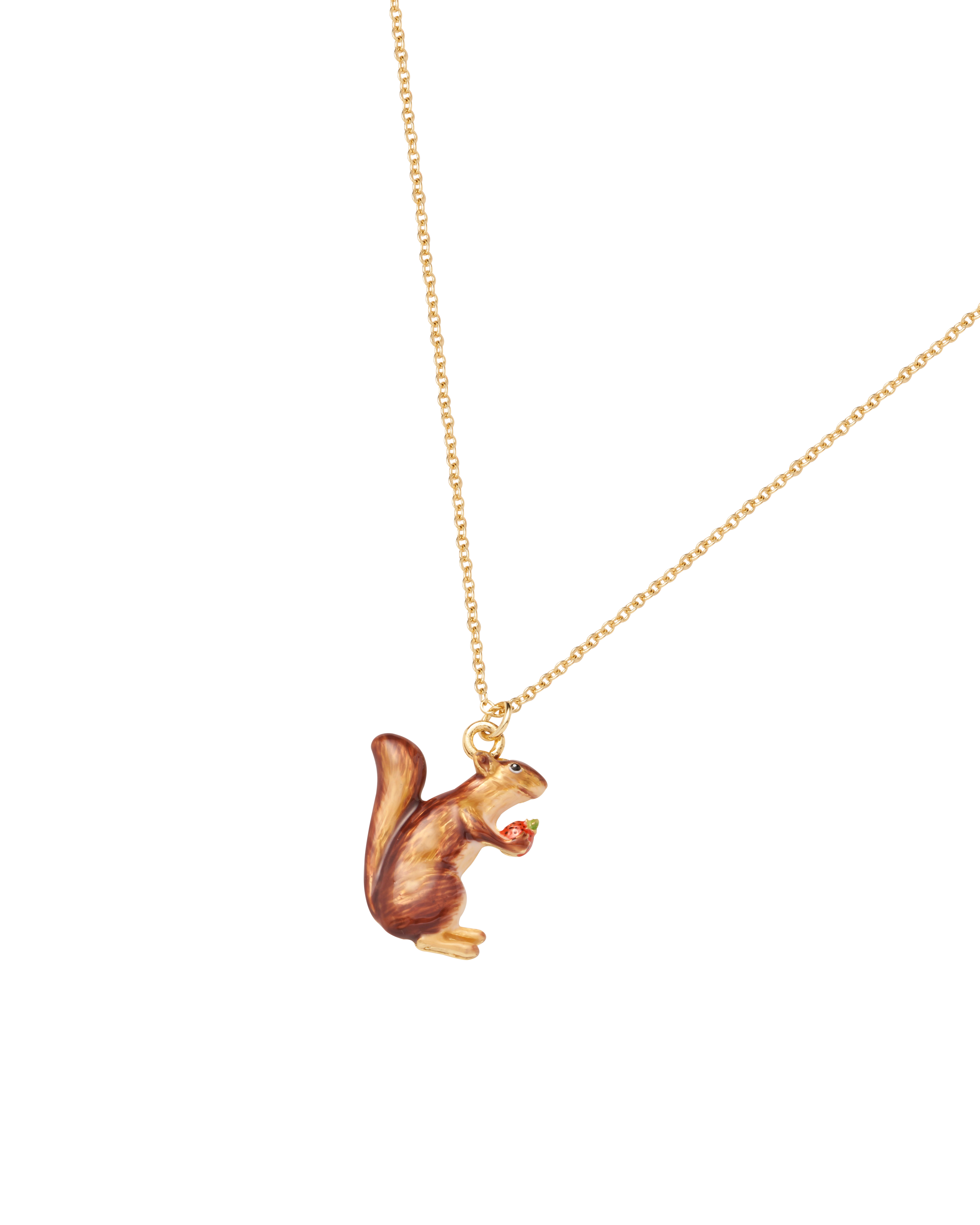 Cheeky Squirrel  Necklace