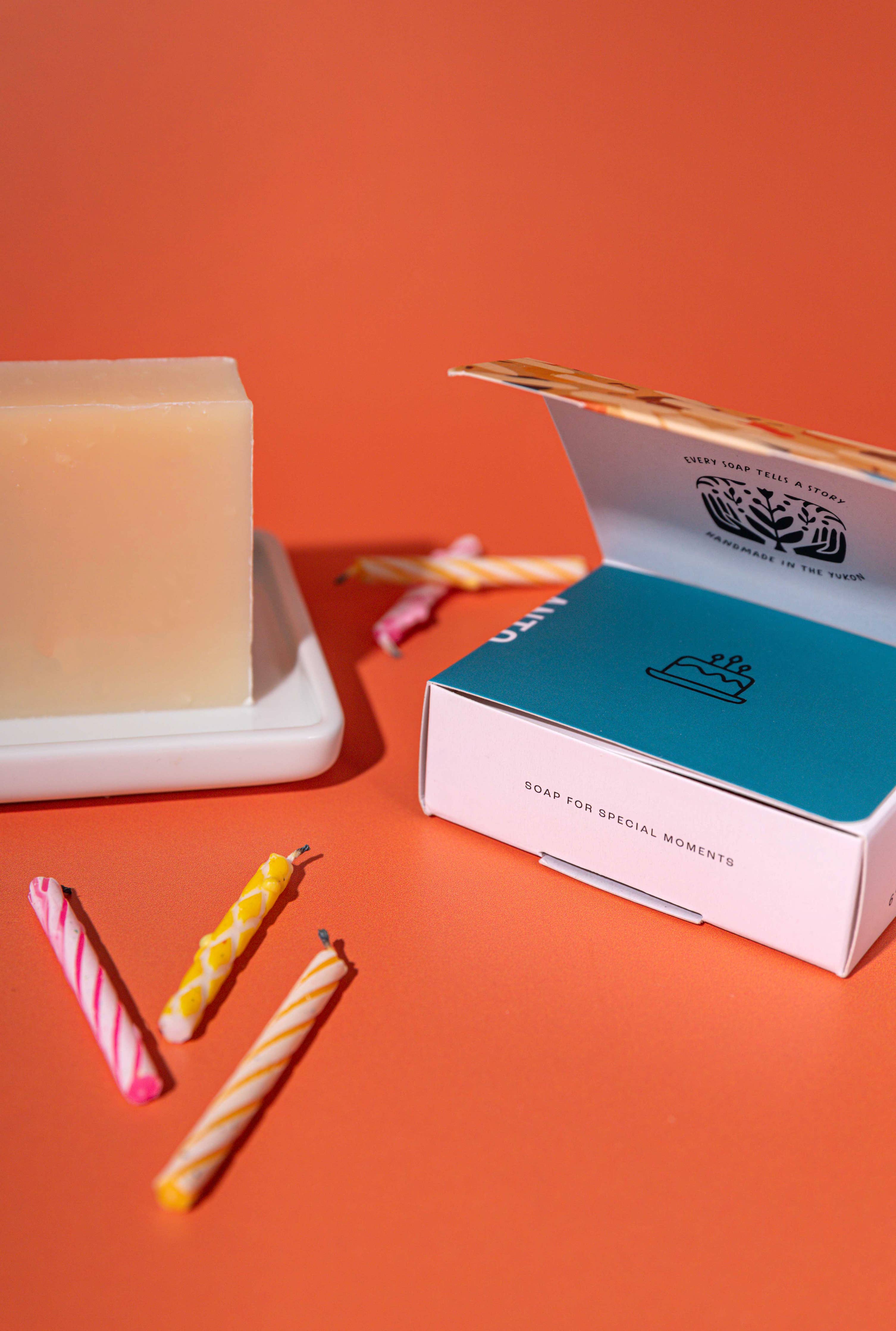 Happy Birthday Bar Soap - Out of the Blue