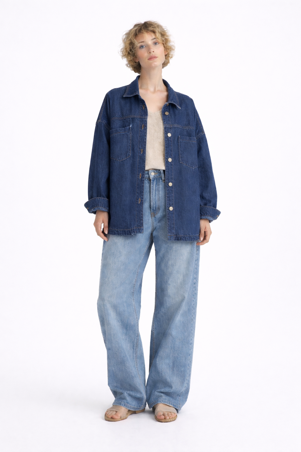 The Everyday Denim Shacket - Out of the Blue