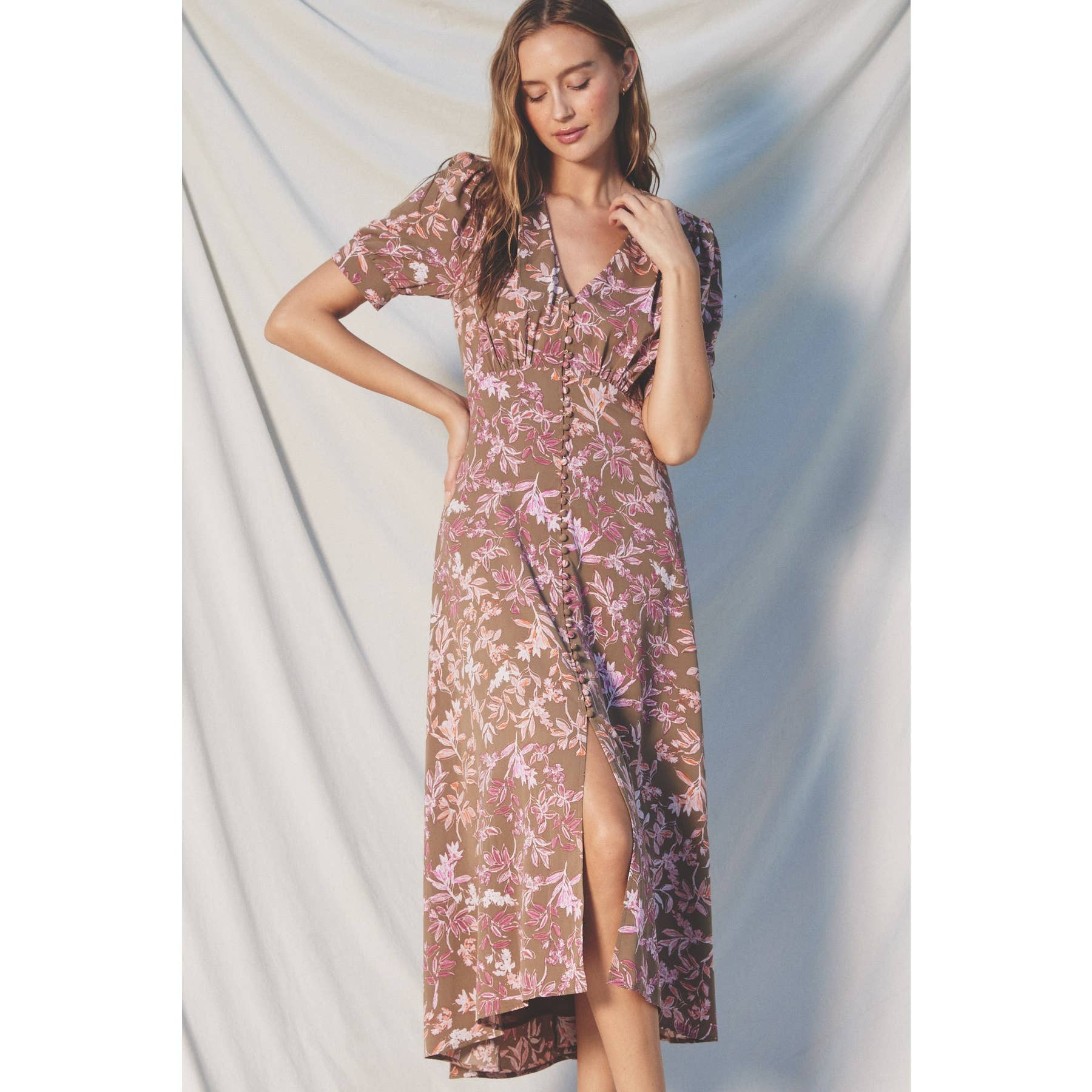 Slow Dancing Midi Dress