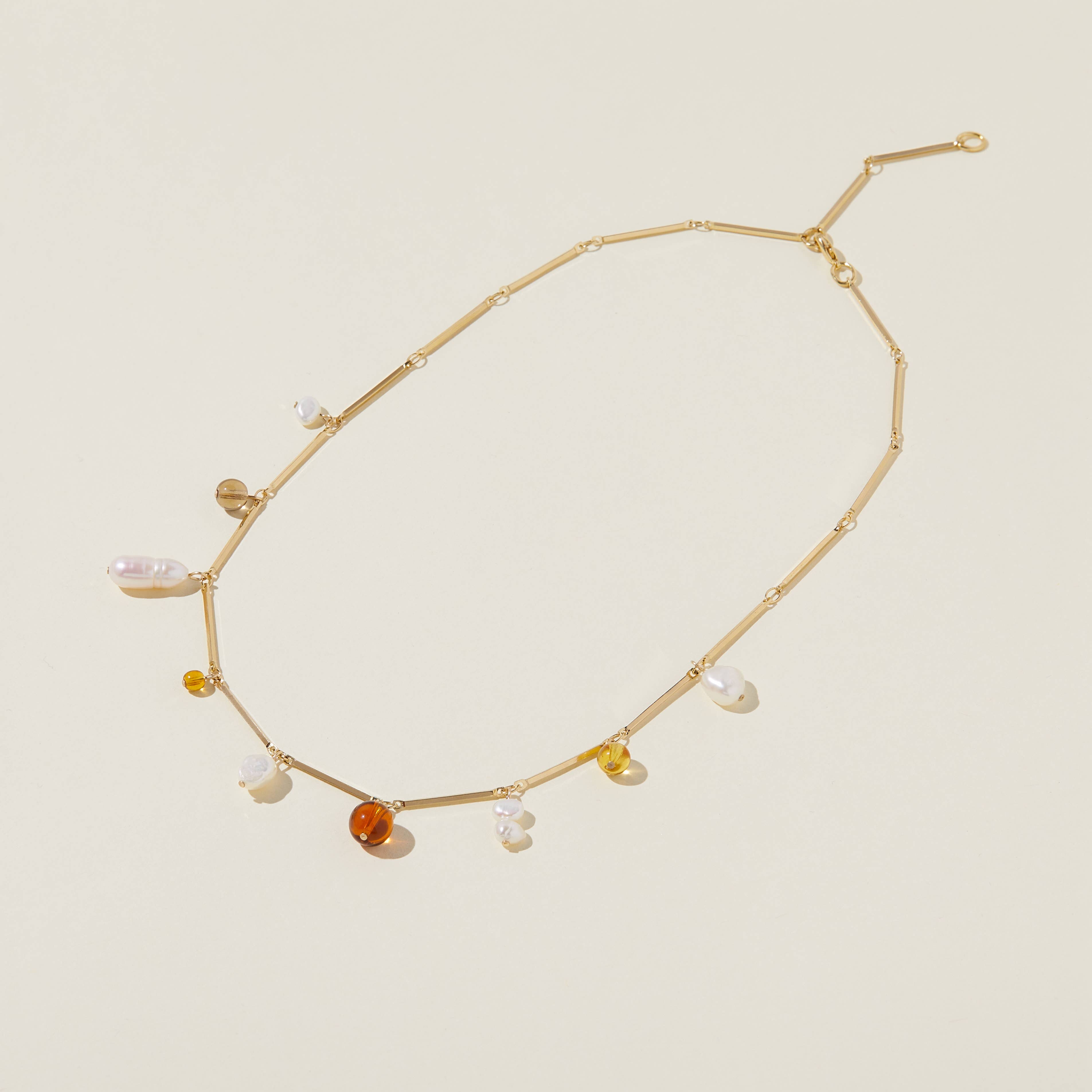 Fête Necklace - Tan