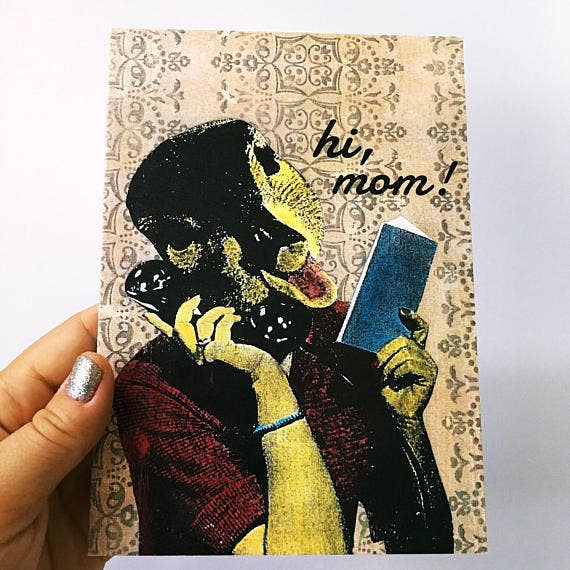 Duck Mother`s Day Card - Out of the Blue