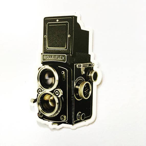 Vintage Camera Sticker