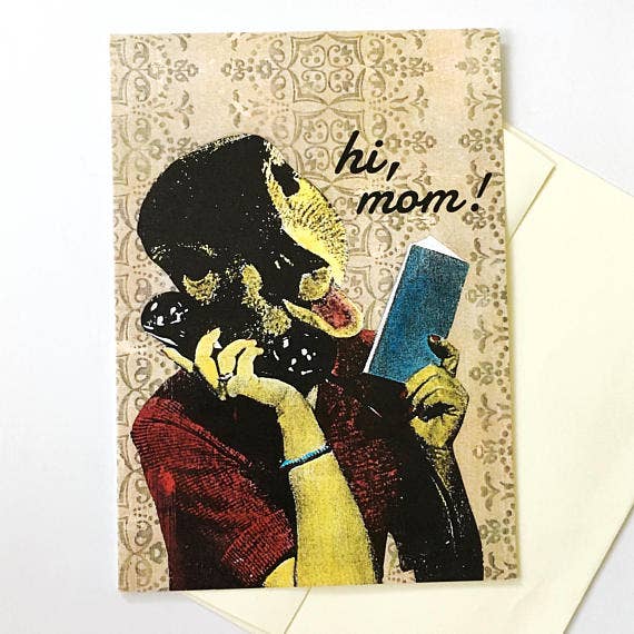 Duck Mother`s Day Card - Out of the Blue