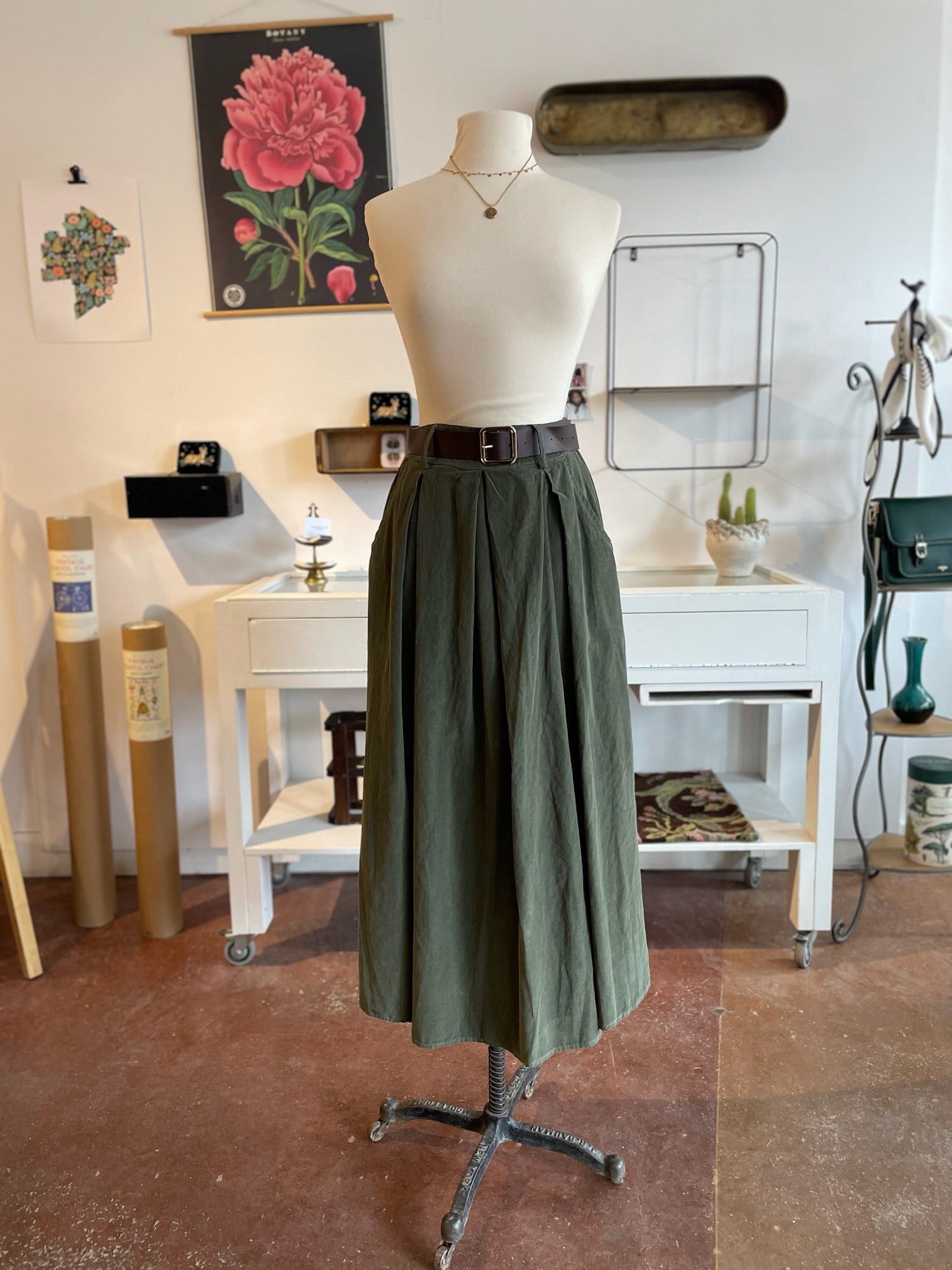 Corduroy Skirt