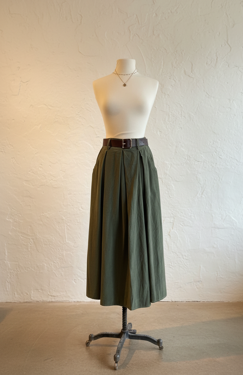 Corduroy Skirt