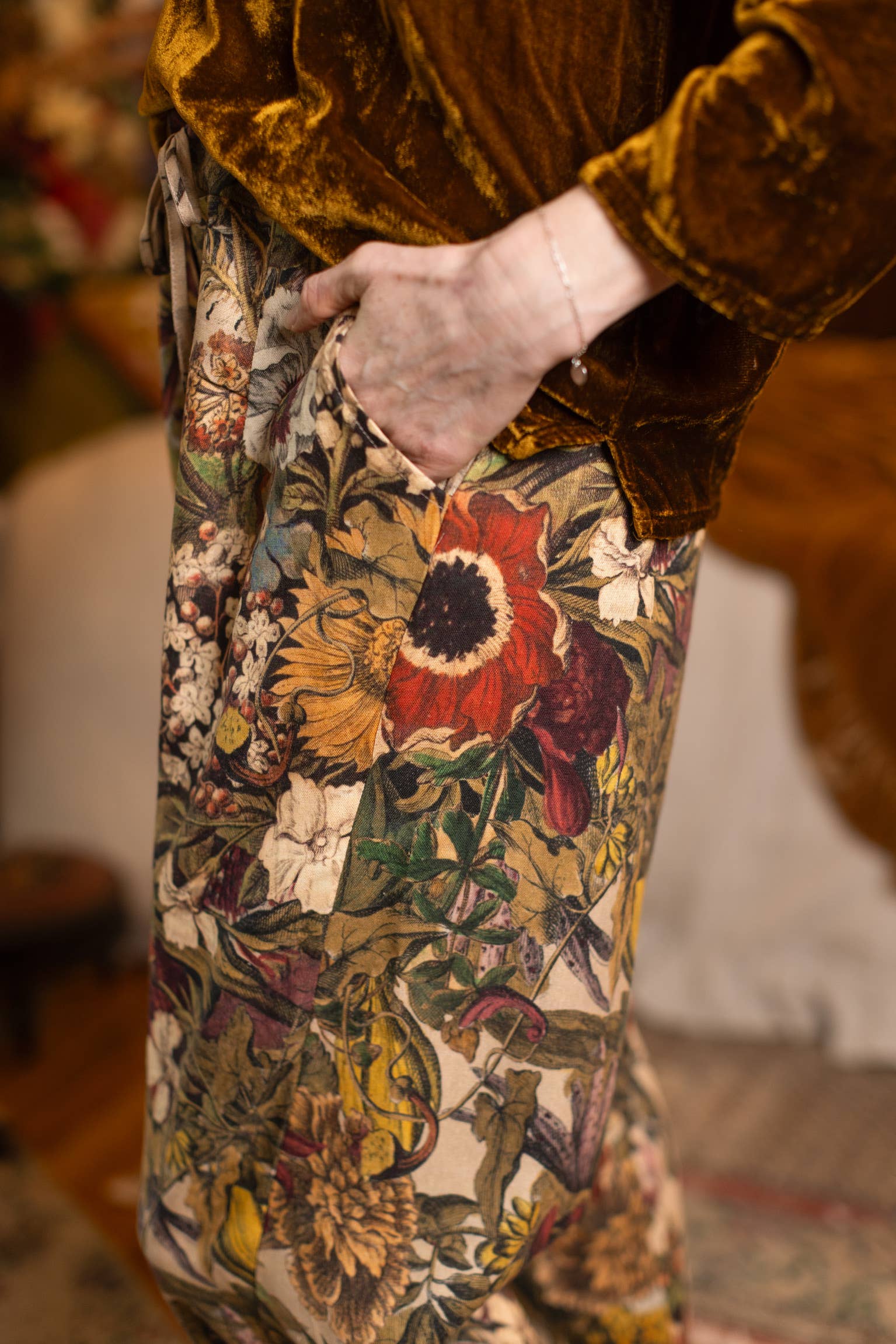 Golden Hour Linen Artist Pant