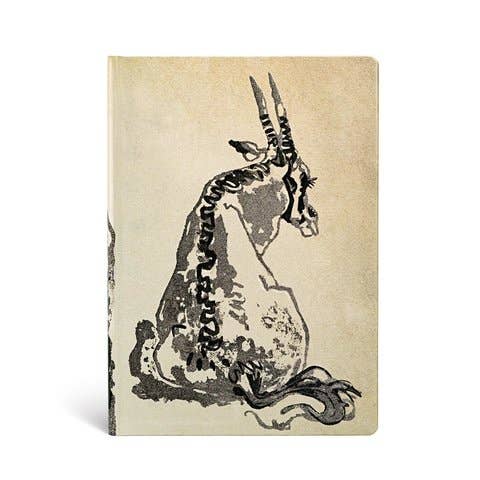 Solitary Oryx Midi Lined Hardcover Journal, 144pg, 120GSM by Paperblanks (A - Out of the Blue