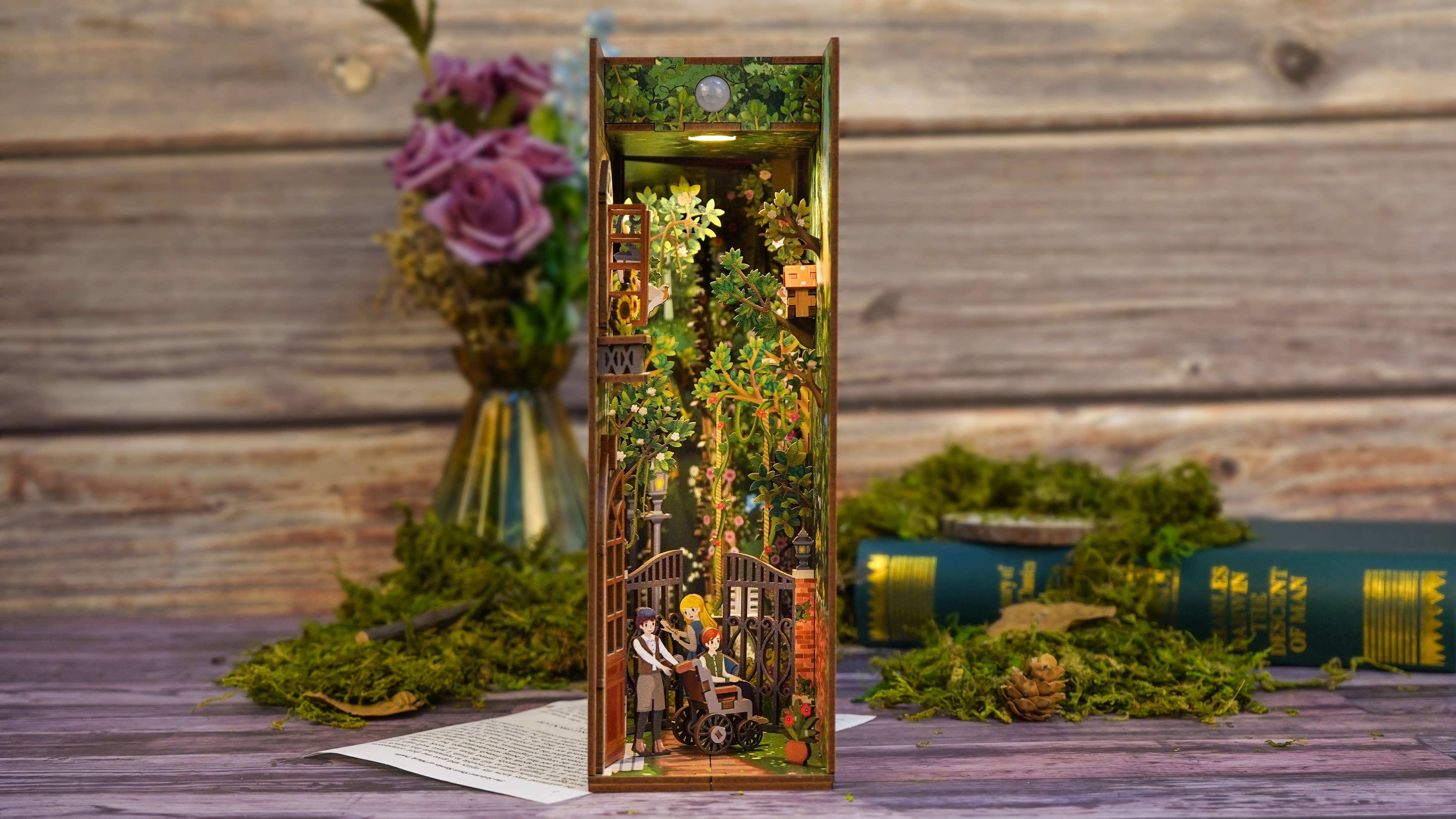 DIY Book Nook Kit: Secret Garden