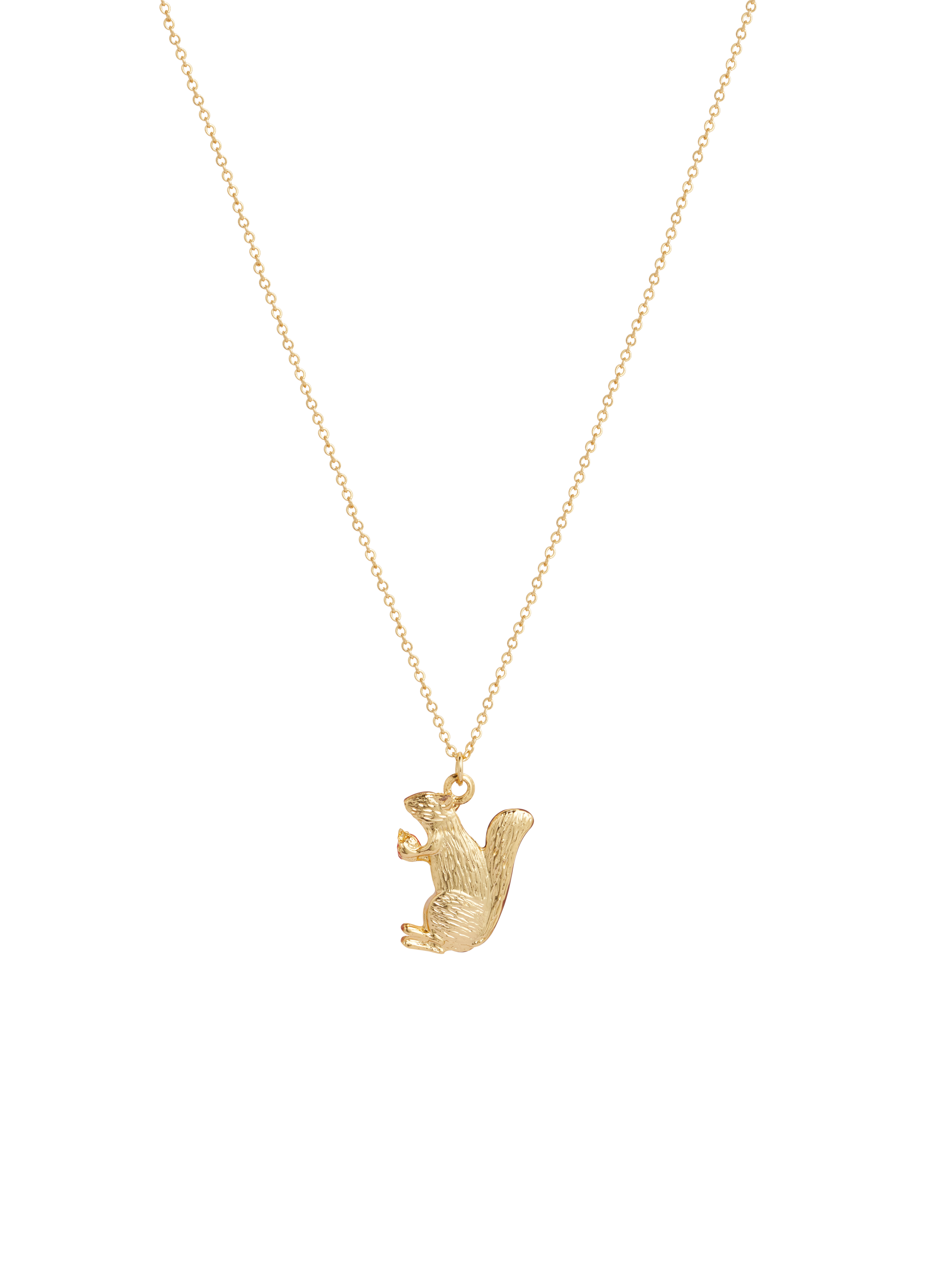 Cheeky Squirrel  Necklace