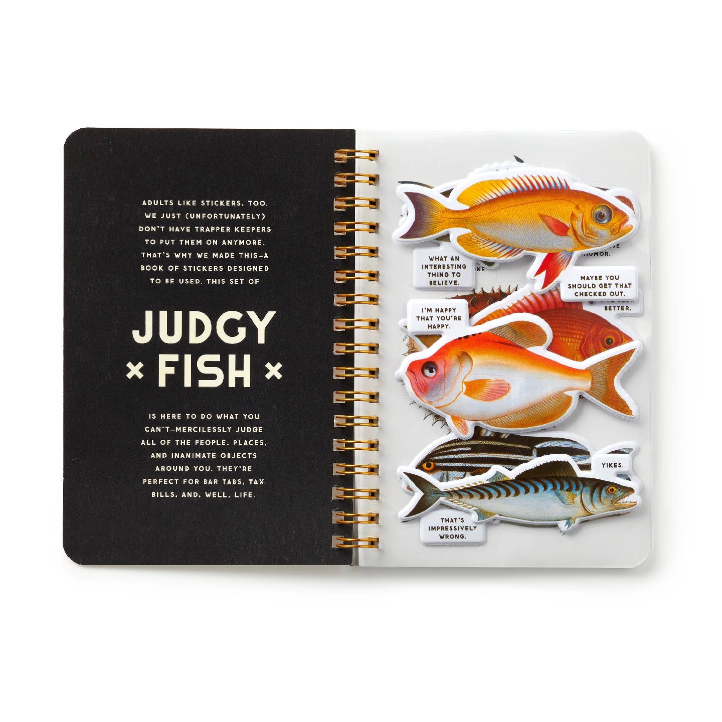 Judgy Fish Sticker Book - Out of the Blue