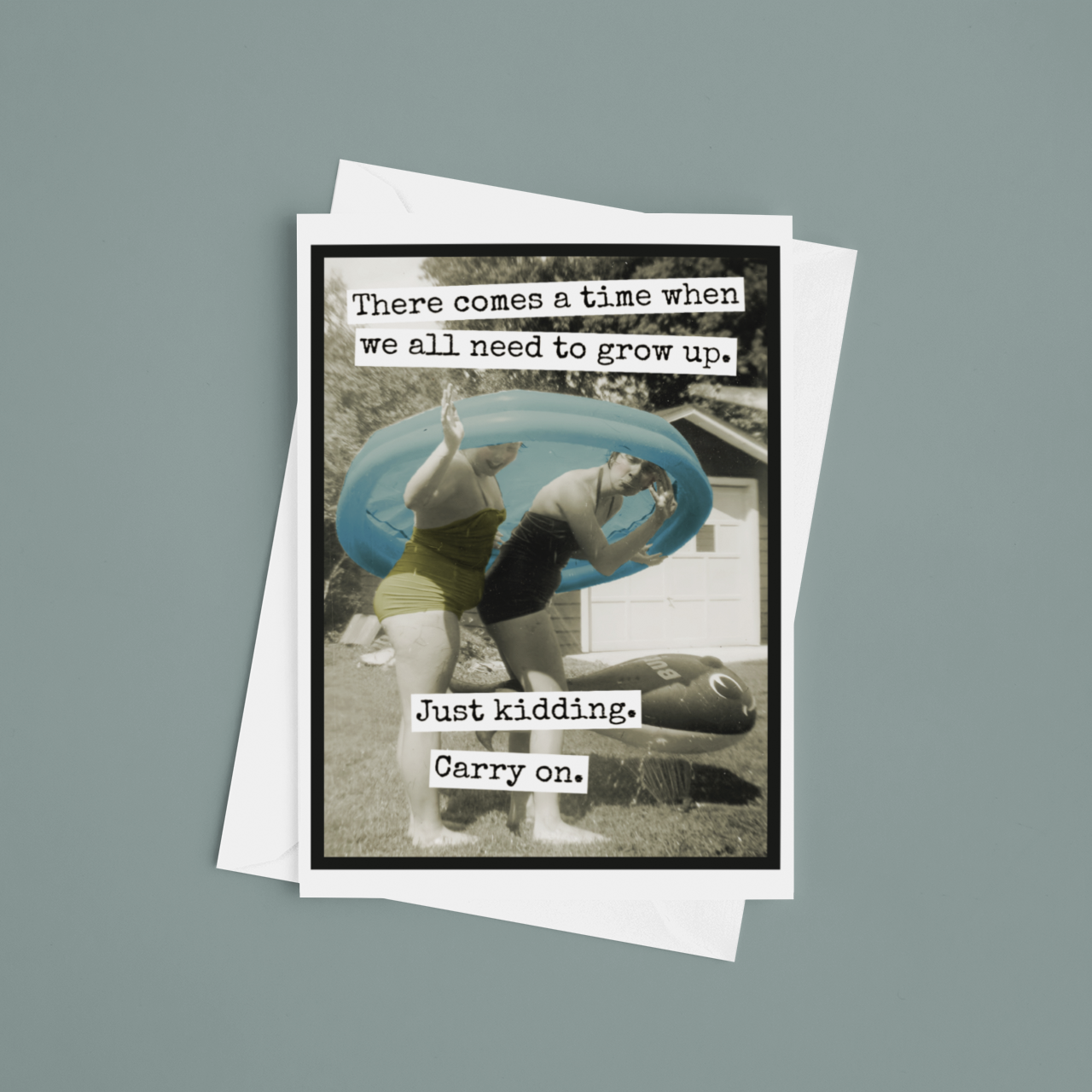 Carry On ..Birthday Card