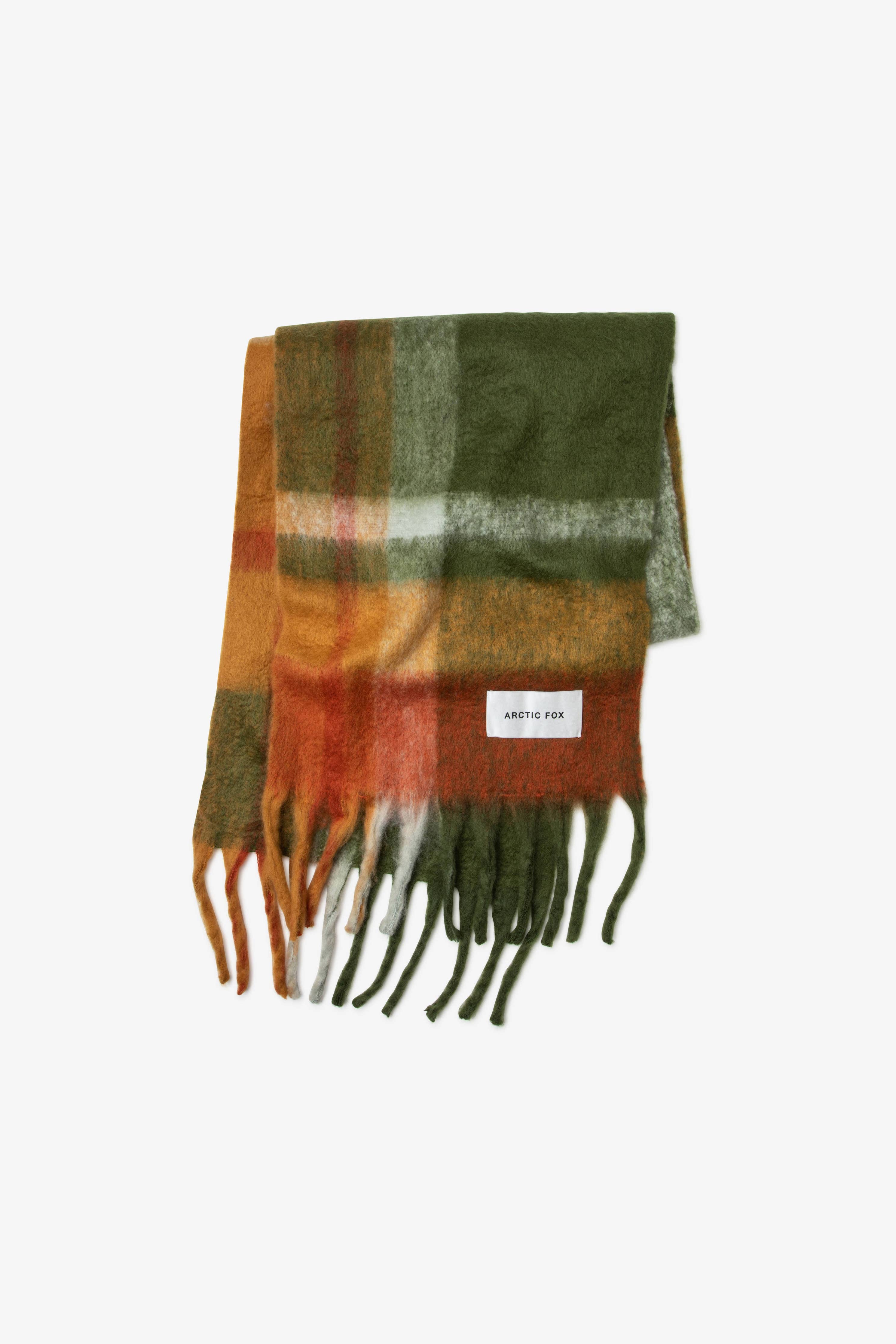 The Stockholm Scarf - 100% Recycled - Mossy Spring - FW25 - Out of the Blue