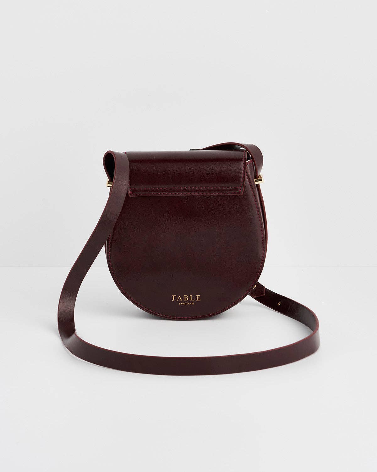 Cherry Red Saddle Bag - Out of the Blue