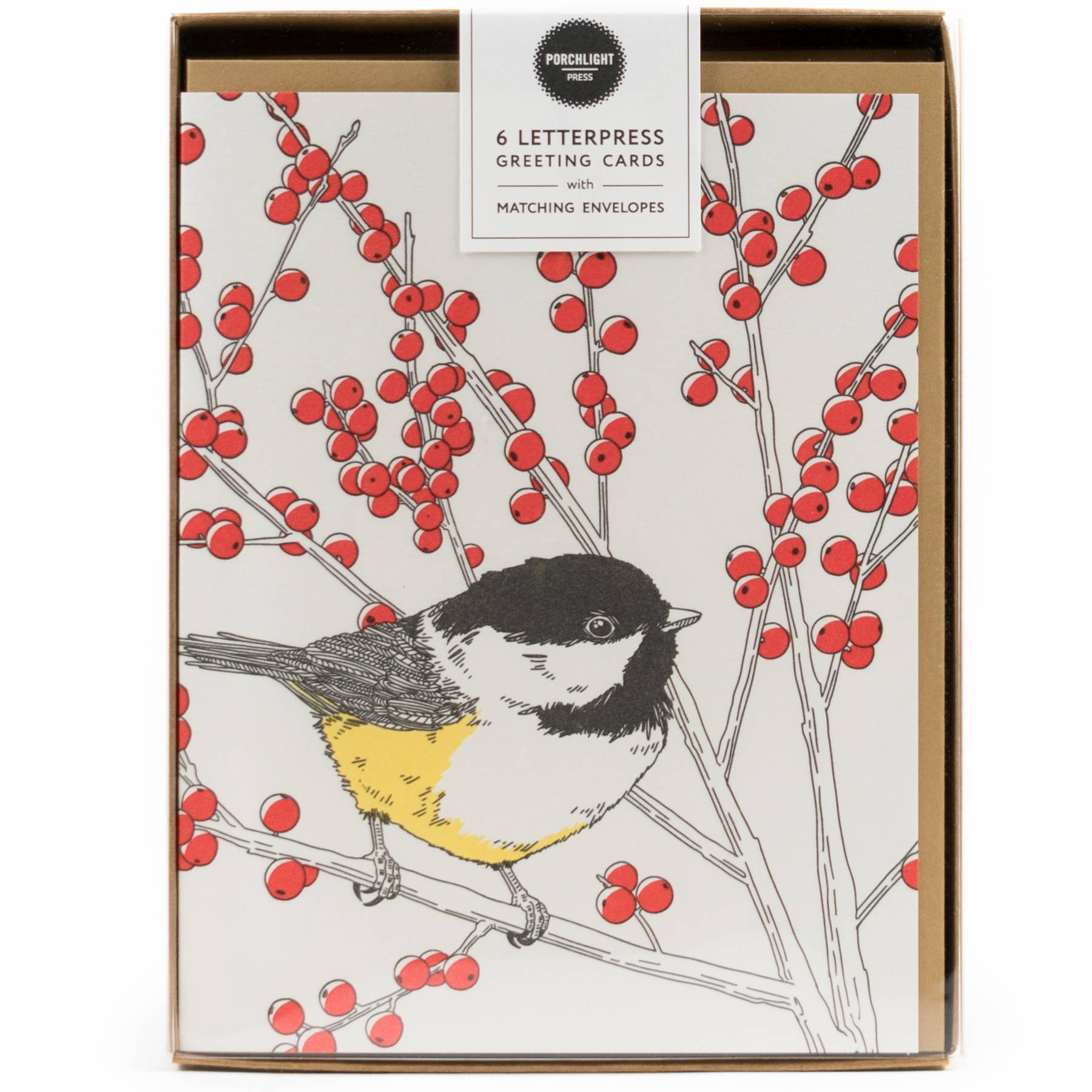 Black-capped Chickadee Card - Out of the Blue