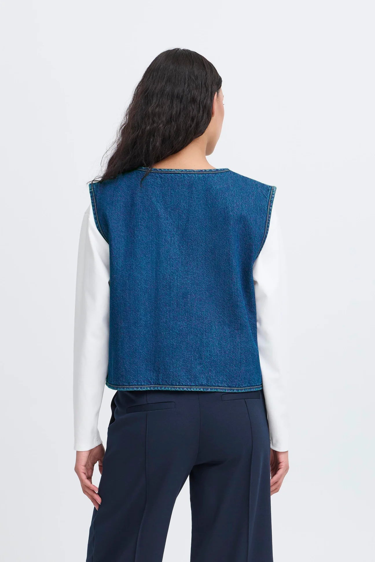 Pellie Denim Vest