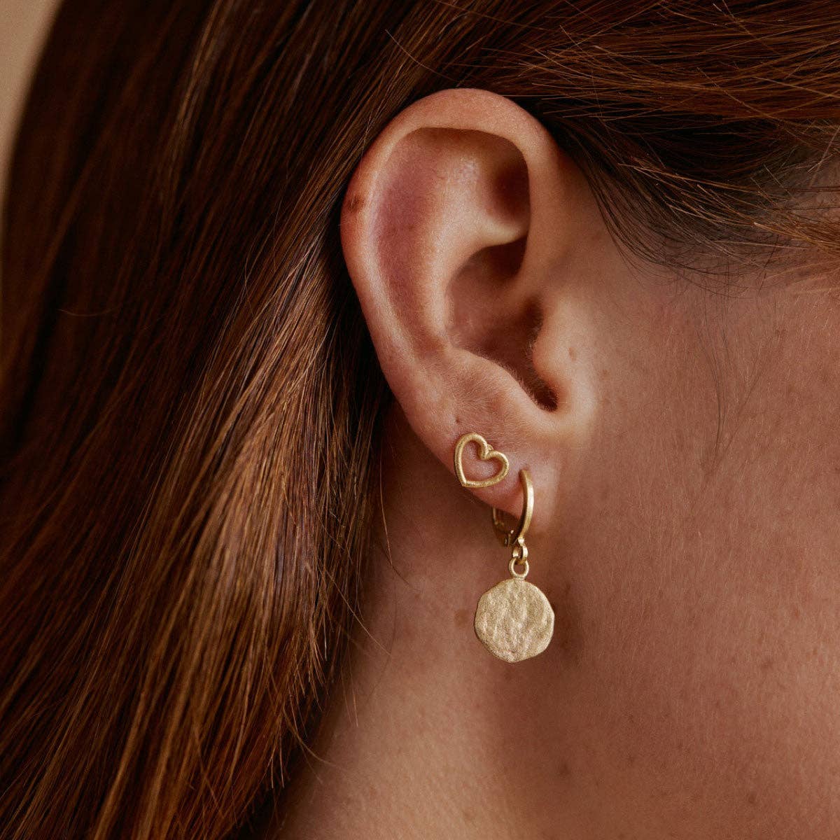 Luna Earrings | Jewelry Gold Gift Waterproof - Out of the Blue
