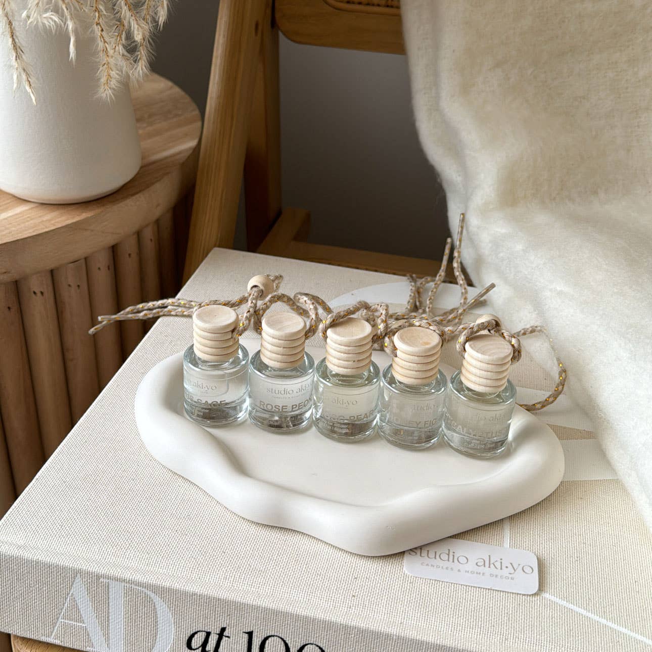 Bonsai Citrus Ginger — Hanging Car Diffuser | Summer Fresh - Out of the Blue