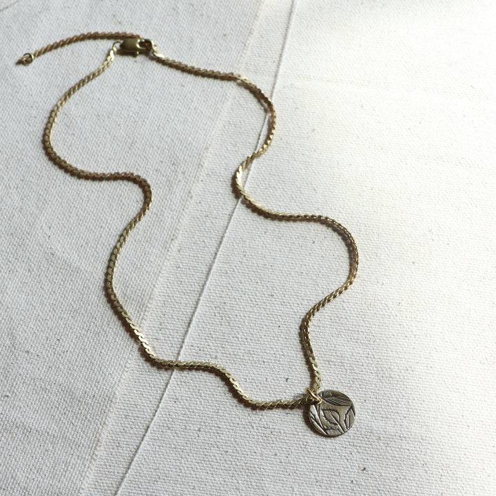 Vintage Coin Necklace - Out of the Blue