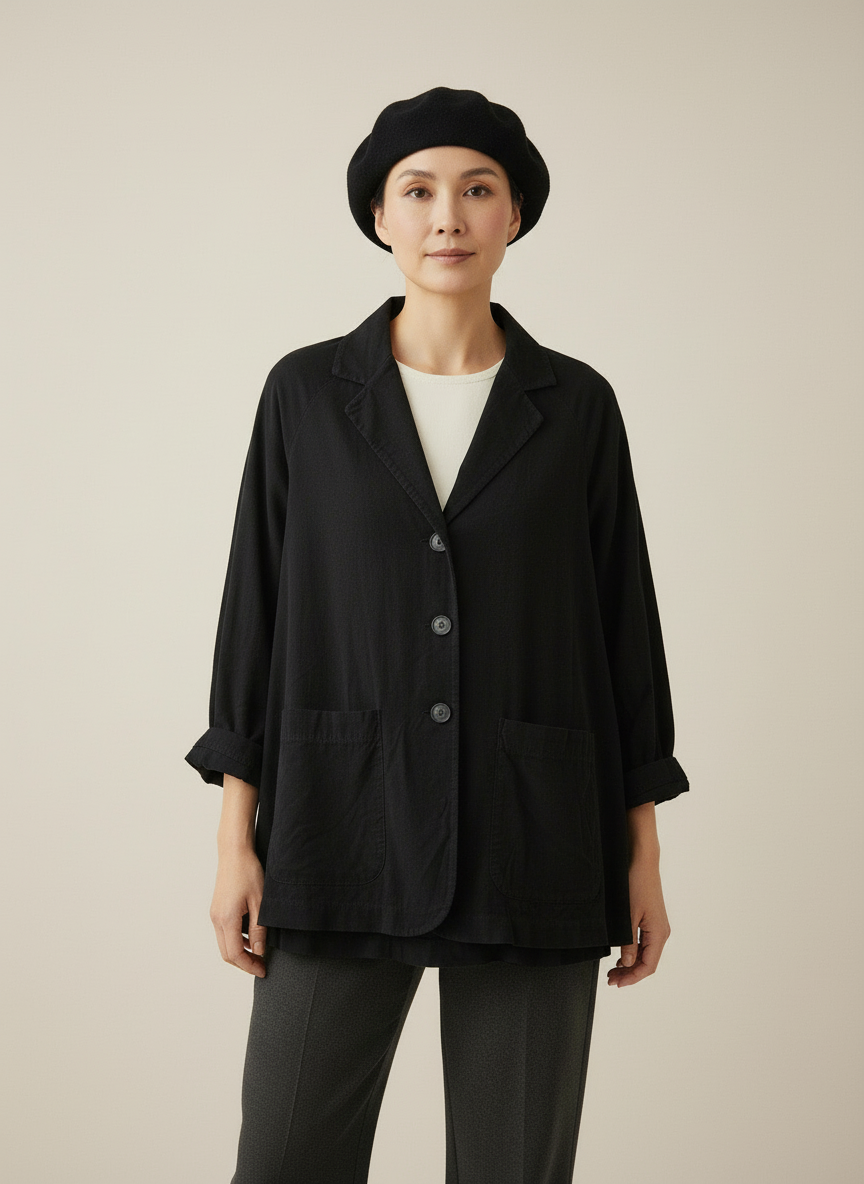Amelie Oversized Swing  Blazer