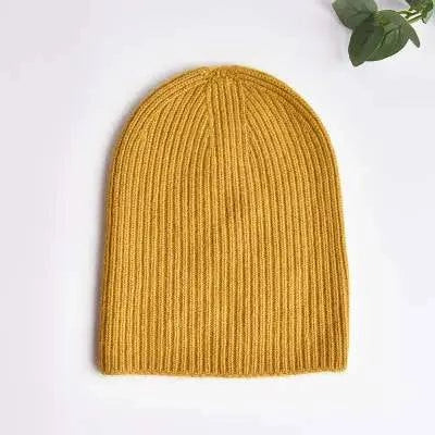 Cashmere & Wool Beanie - Out of the Blue