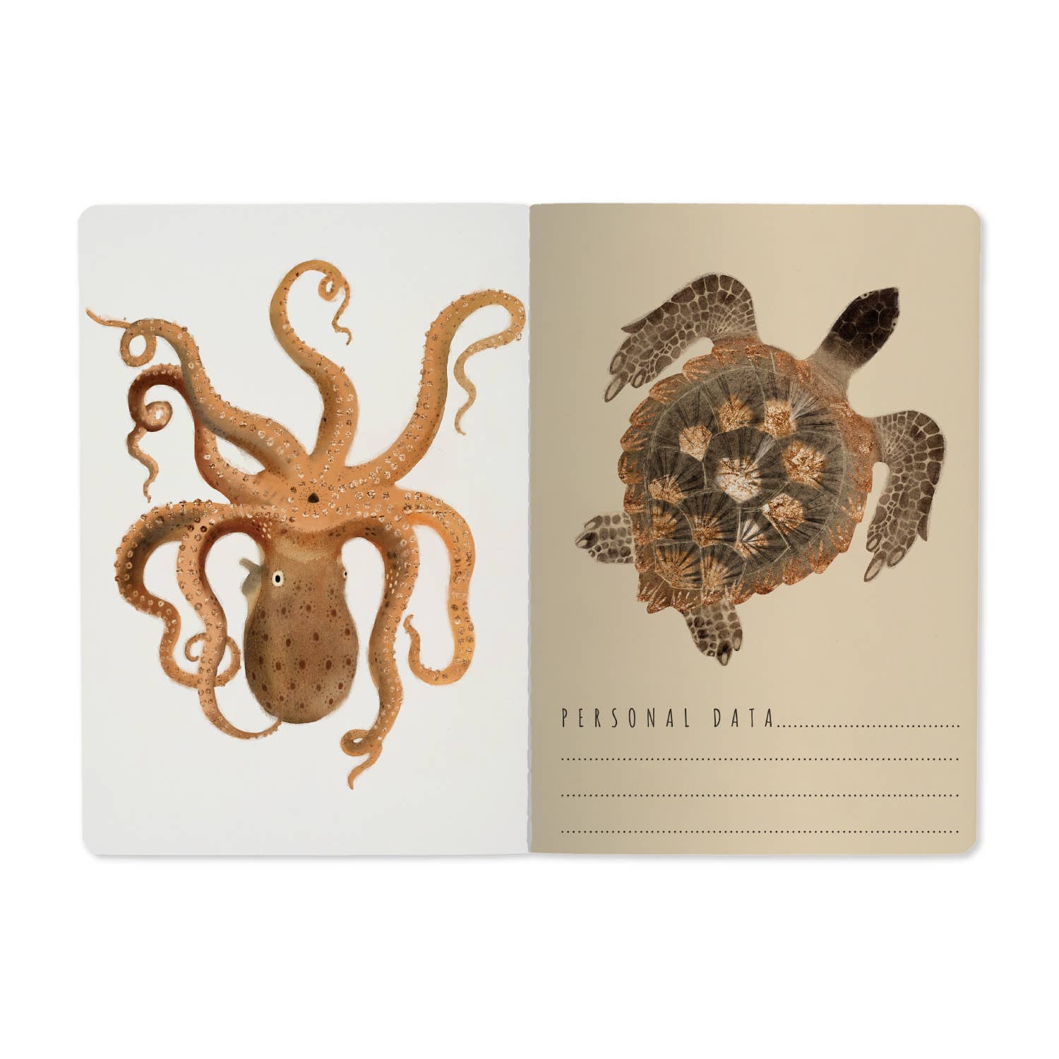 Deep Sea Notebook - Out of the Blue