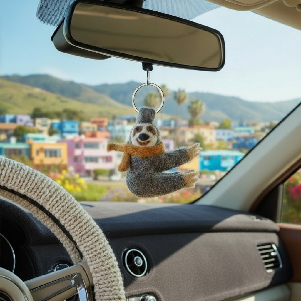 Handmade Felt  Keyrings