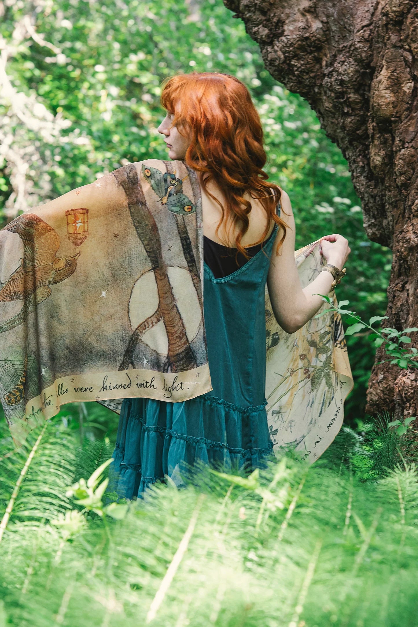 Love light Scarf - Out of the Blue