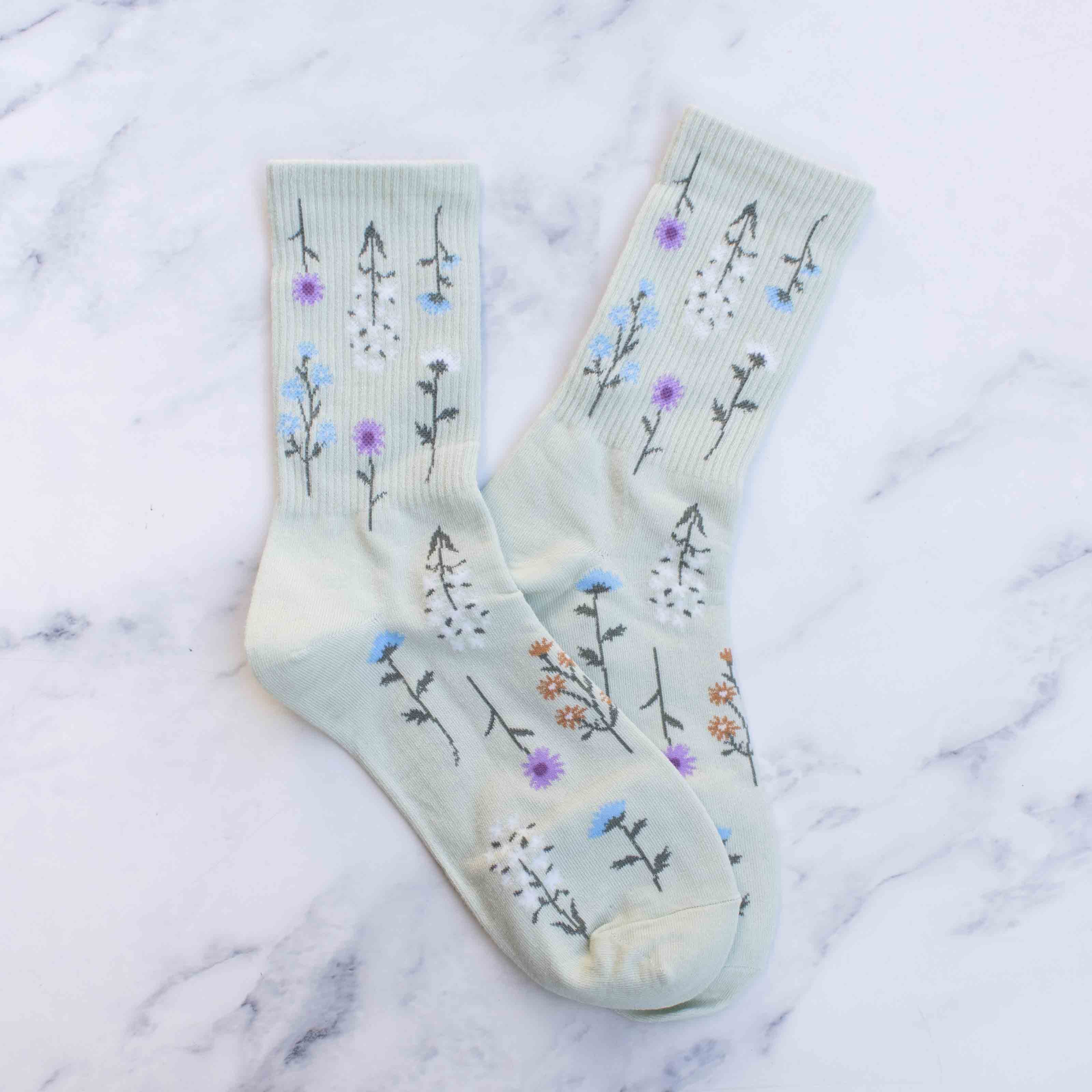 Botanical Garden Socks