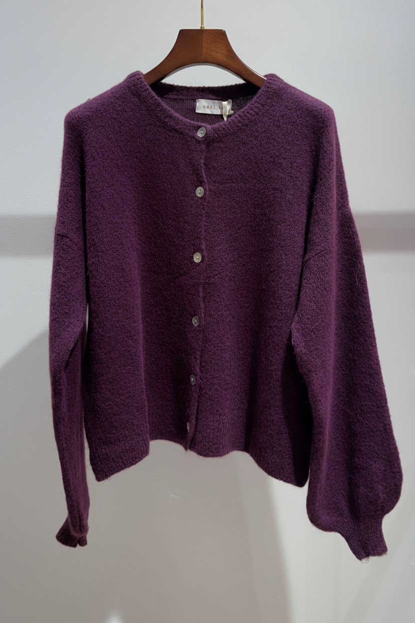 Superfine Alpaca Blend Cardigan