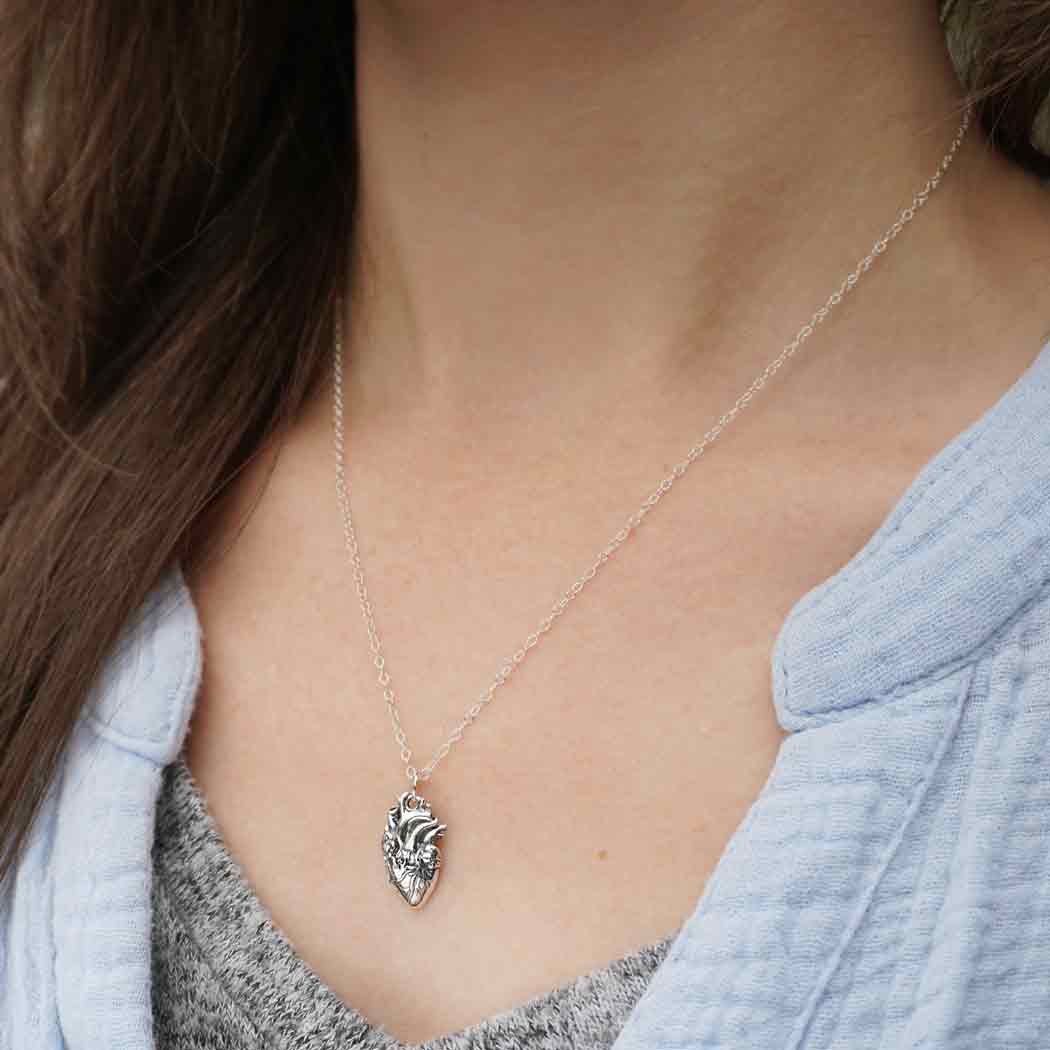 Anatomical Heart Necklace