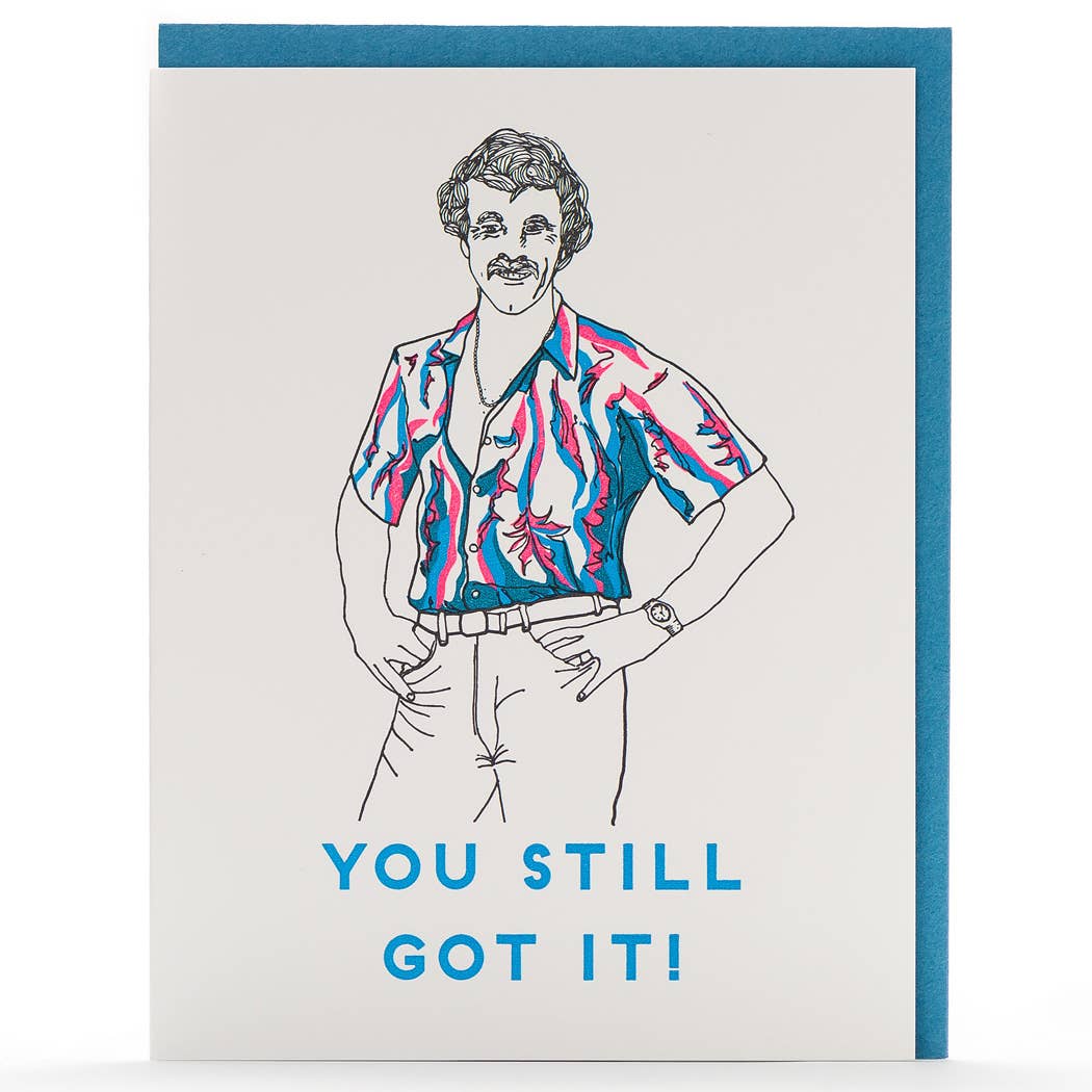 You Still Got It Guy Throwback Card - Out of the Blue